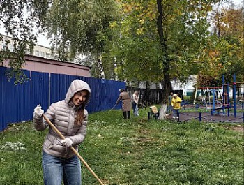 Сотрудники ООО "ЕРКЦ гор. Уфы" приняли участие в акции "Санитарная пятница" 